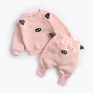 Ju Ju Jam Baby Cartoon Cozy Suit - Playful Design