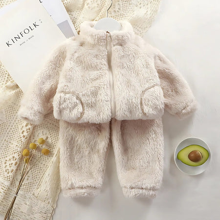 Warm & Cozy Boys and Girls Stylish Plush Set with a trendy design, perfect for comfort and style from Ju Ju Jam.