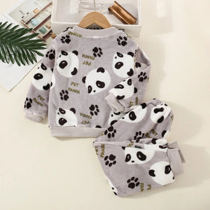 Ju Ju Jam Fuzzy Bear Winter Set for Kids - Cute and Comfy Baby Clothing