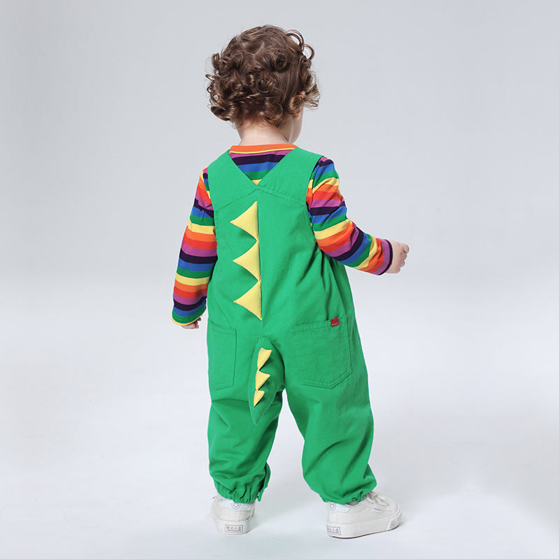 Cute Dinosaur Day Out Jumpsuit - Ju Ju Jam