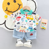 Boys' Fashion Set with Love My Cars Theme by Ju Ju Jam