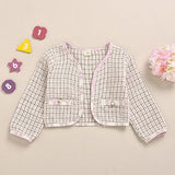 Trendy Pink Plaid Dress with Jacket Combo by Ju Ju Jam