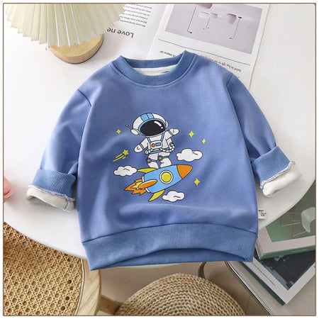 Adorable space-themed Little Astronaut Star T-shirt for boys and girls, perfect for future astronauts - Ju Ju Jam