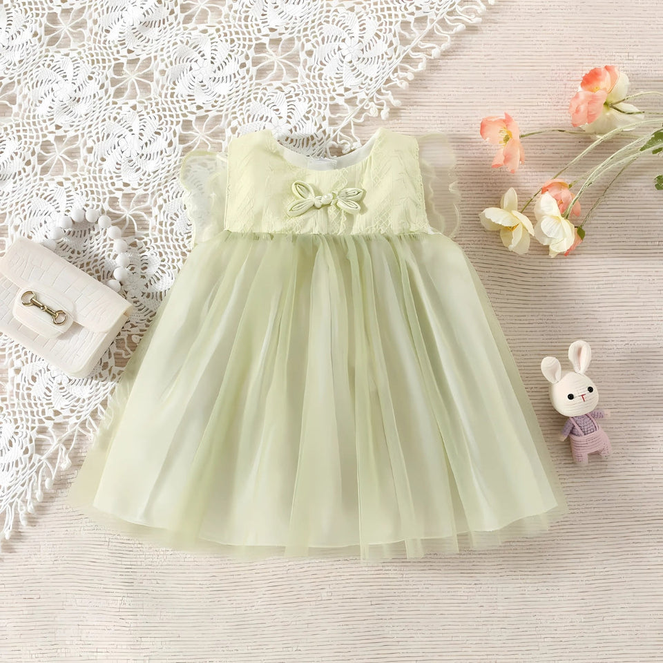 Little Angel Wings Girls Dress
