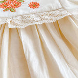 Apricot Dress with Shorts for Babies and Kids - Ju Ju Jam