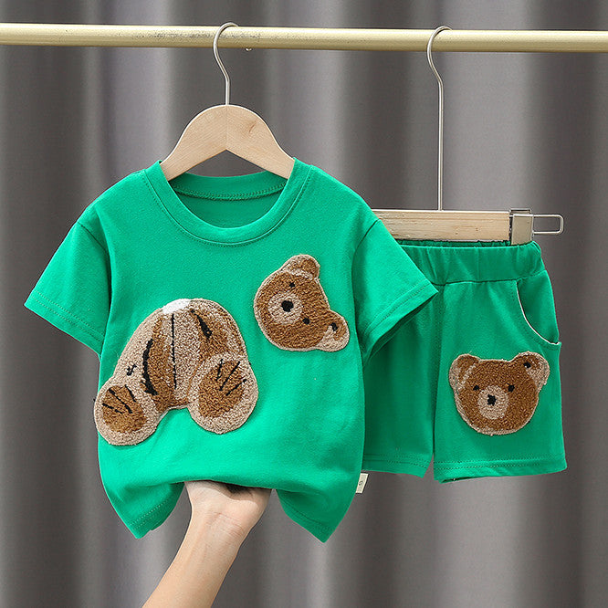 Adorable Baby Bear Co-ord Set by Ju Ju Jam