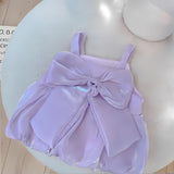Festive Lavender Princess Girls Dress