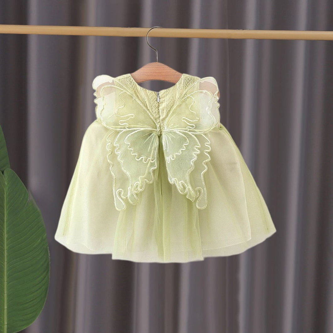 Little Angel Wings Girls Dress