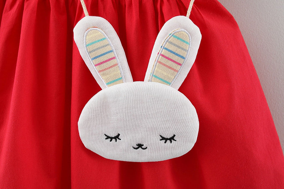 Little Bunny Sling Bag Girls Dress