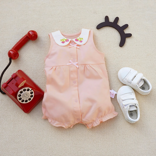 Little Berry Charm Girls Romper