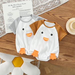 Ju Ju Jam Baby Jumpsuit: Duck Design for Fashionable Infants