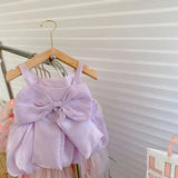 Festive Lavender Princess Girls Dress