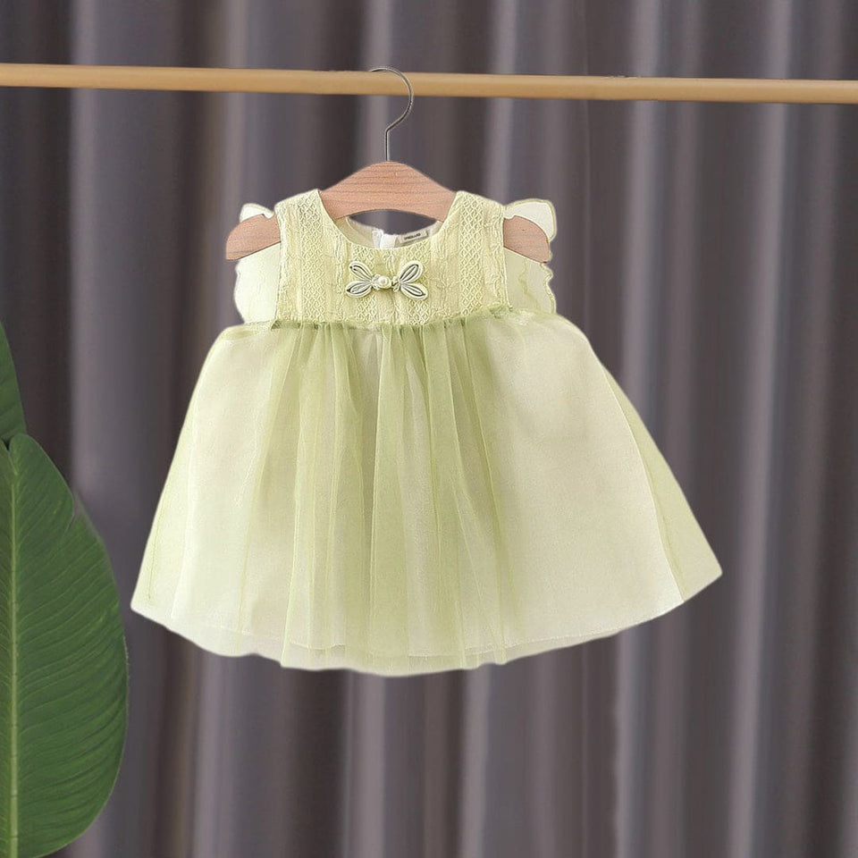 Little Angel Wings Girls Dress
