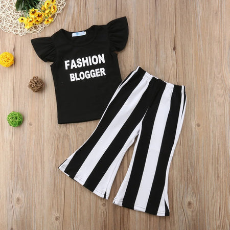 Ju Ju Jam Baby Essentials: Fashion Blogger T-shirt and Pant Set - Comfortable and Cute