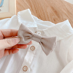 Handsome Baby Boys Shirt and Pant Set by Ju Ju Jam - Elegant and comfortable ensemble perfect for special occasions and everyday wear.