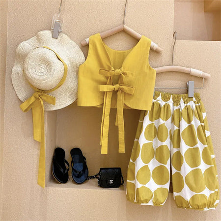 Cute Baby and Kids Ensemble: Ju Ju Jam Jasmine Set with Hat