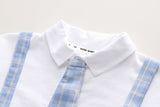 Trendy Boys Suspender Styled Set