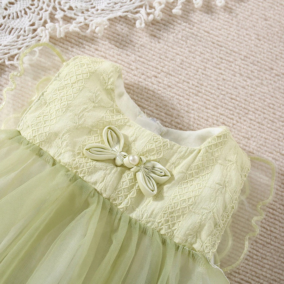 Little Angel Wings Girls Dress