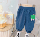 Ju Ju Jam Boys T-shirt and Jeans Set - Little Dinosaur design for a playful and fashionable look.