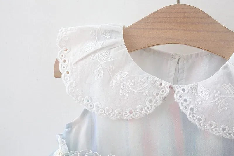 Twirl Frill Flowers Girls Dress