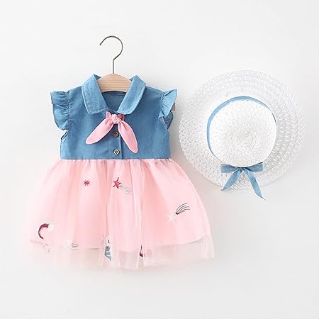 Picnic Stylish Girls Dress with Hat by Ju Ju Jam