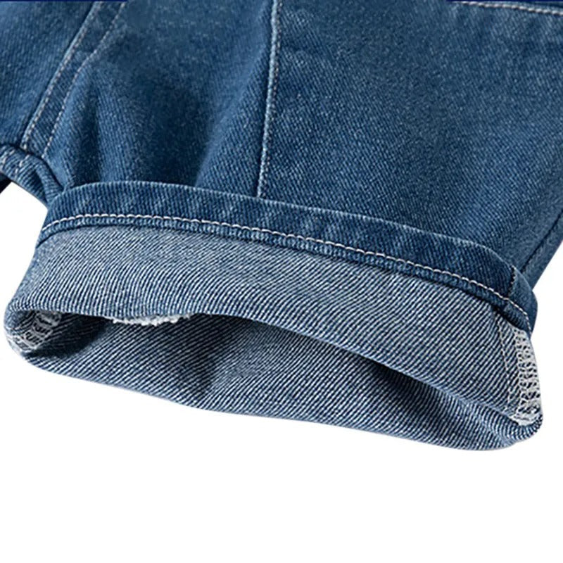 Dinosaur Blue Denim Boys Jeans Shorts