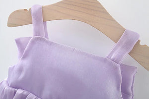 Festive Lavender Princess Girls Dress