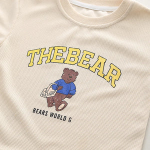Stylish The Bear Tee and Shorts Boys Set by Ju Ju Jam