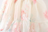 Floral Fairy Wings Girls Dress