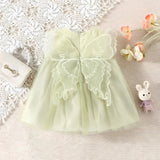 Little Angel Wings Girls Dress
