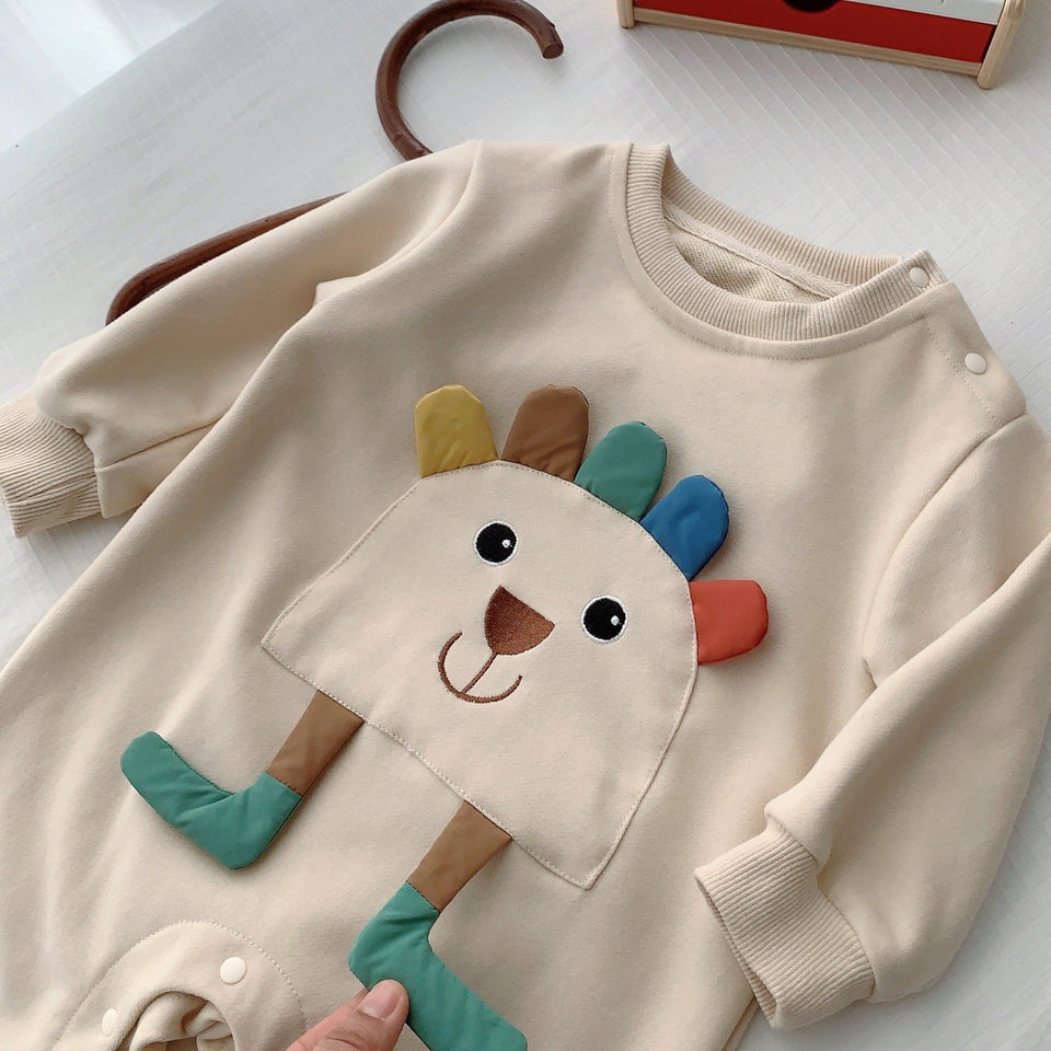 Soft and Snug Cozy Cartoon Crawling Romper - Ju Ju Jam Collection