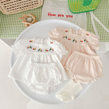 Ju Ju Jam's Embroidered Summer Sets - Cute and stylish outfits for babies