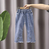 Designer Boot Cut Girls Denim Jeans