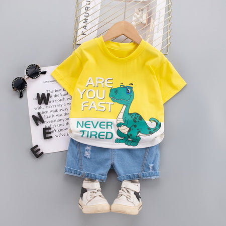 Dress Your Little Explorer in Comfort and Style with Ju Ju Jam's Never Tired Set