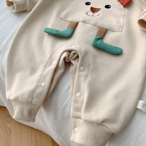 Cute Cozy Cartoon Crawling Romper for Babies - Ju Ju Jam