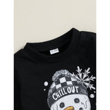 Ju Ju Jam Snowman Baby Boys Sweatshirt and Bottom Set, a comfy winter outfit with a fun snowman theme.