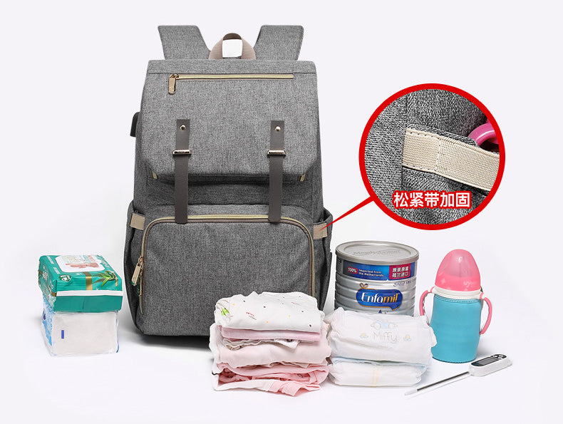 2020 Large New Diaper Bag (All Features Included)