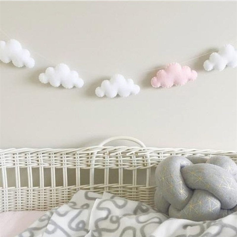 Cloud Garland - Adding Calmness to the Nursery