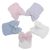Cute Baby Knitted Hat with Butterfly Bow