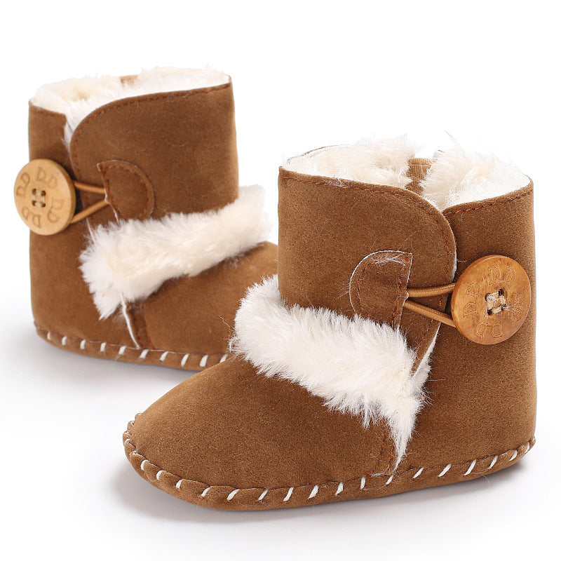 Warm Velvet Snow Shoes