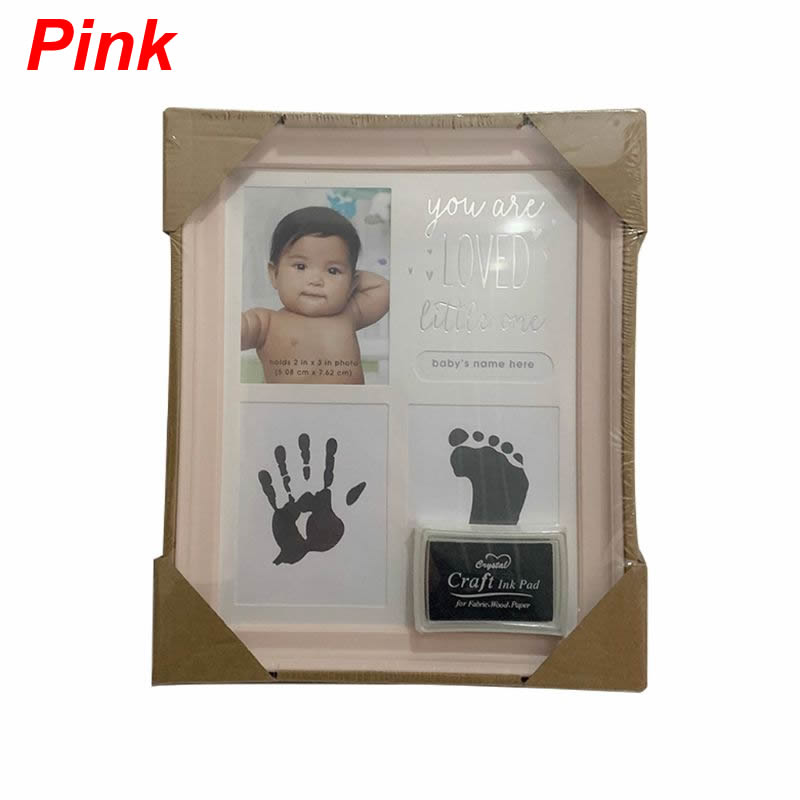"You Are Loved" - Baby Hand and Footprint Photo Frame