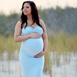 Tail Pregnancy Dress (Wedding/Baby Shower)