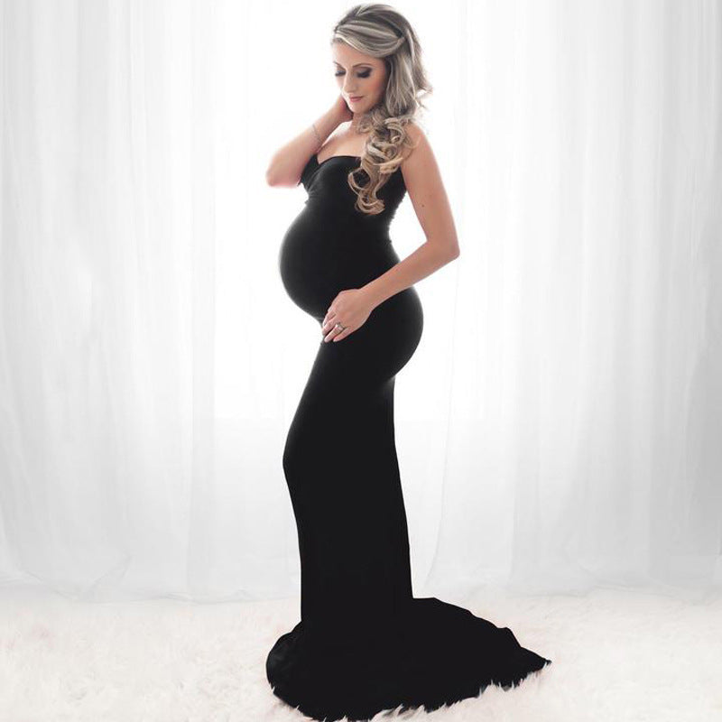 Tail Pregnancy Dress (Wedding/Baby Shower)