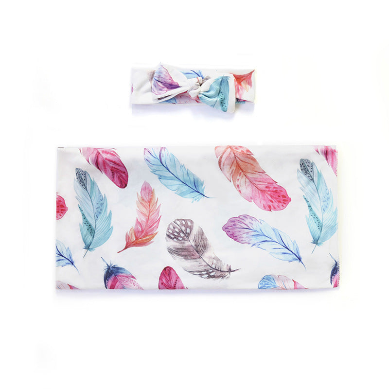 Colourful Printed Swaddle Wraps