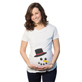 Fun Hand Printed Maternity T-shirt