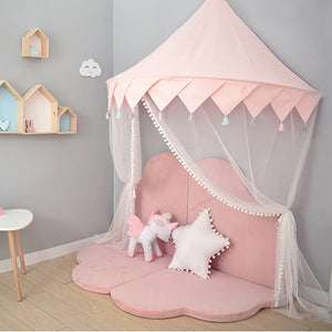 Bed Castle Canopy - With Detacahble Mosquito Net