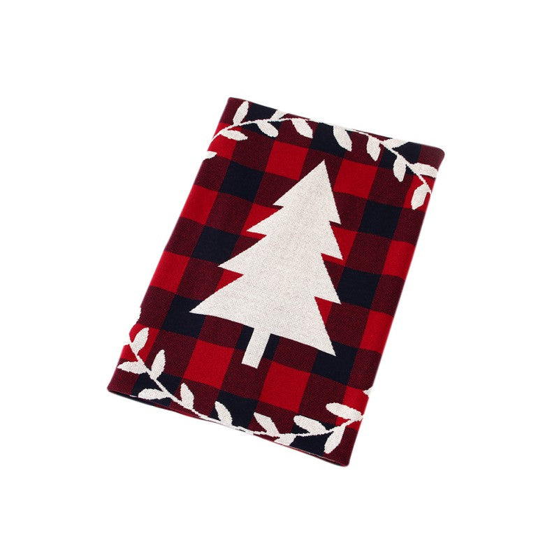 Christmas Tree Plaid Blanket