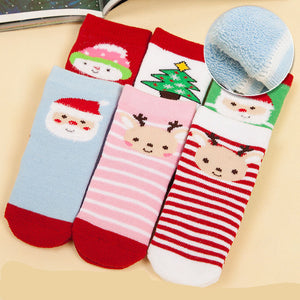 Merry Christmas Socks (Pair of 6)