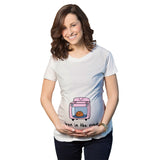 Fun Hand Printed Maternity T-shirt