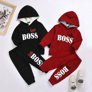 Little Boss Hooded Outfit Lil Stuart